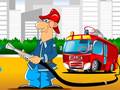 leikur Fire Trucks Differences