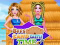 leikur BFFs Sand Castle Time