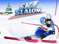 leikur Ski Slalom