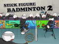leikur Stick Figure Badminton 2
