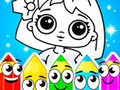 leikur Coloring Dolls