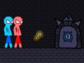 leikur Red and Blue Stickman Rope