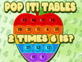 leikur Pop it tables 2 times 6 is?