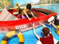 leikur Beach Rescue Emergency Boat