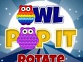 leikur Owl Pop It Rotate