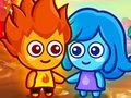 leikur Lava Boy And Blue Girl