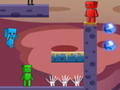 leikur Fire And Water In Zombies World 2