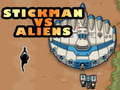 leikur Stickman vs Aliens