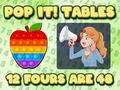 leikur Pop It Tables