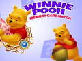 leikur Winnie Pooh Memory Card Match