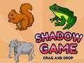 leikur Shadow game Drag and Drop