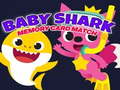 leikur Baby Shark Memory Card Match