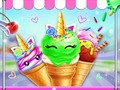 leikur Unicorn Ice Cream Corn Maker 