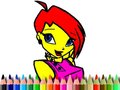 leikur Back To School Winks Coloring Book