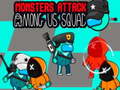 leikur Monsters Attack Impostor Squad