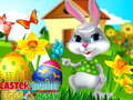 leikur Easter Bunny Eggs Jigsaw