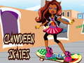 leikur Clawdeen skates
