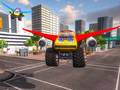 leikur Real Flying Truck Simulator 3d