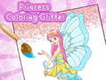 leikur Princess Coloring Glitter