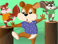 leikur Squirrel Hop