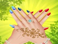 leikur Spring Nail-Art