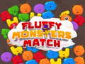 leikur Fluffy Monsters Match