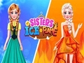 leikur Sisters Ice Vs Flame