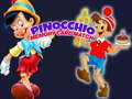 leikur Pinocchio Memory card Match 