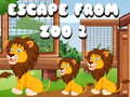 leikur Escape From Zoo 2