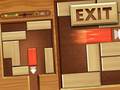 leikur Exit Unblock Red Wood Block