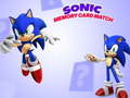 leikur Sonic Memory card Match