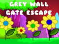 leikur Grey Wall Gate Escape