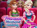 leikur Princesses Weekend Activities