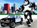 leikur Police Panda Robot 