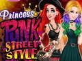 leikur Princess Punk Street Style Contest