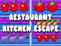 leikur Restaurant Kitchen Escape