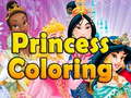 leikur Princess Coloring