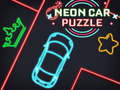 leikur Neon Car Puzzle