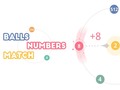 leikur Balls Numbers Match