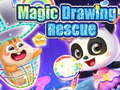 leikur Panda Magic Drawing Rescue