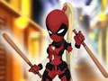 leikur Deadpool Girl Dressup