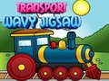 leikur Transport Wavy Jigsaw