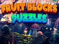leikur Fruit blocks puzzles