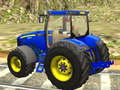 leikur Chain Tractor Train Towing Game 3D
