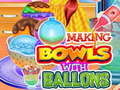 leikur Making Bowls with Ballons