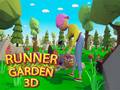 leikur Runner Garden 3d