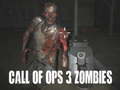 leikur Call of Ops 3 Zombies