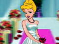 leikur Cinderella Wedding Dressup