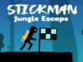 leikur Stickman Jungle Escape