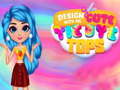 leikur Design With Me Cute Tie Dye Tops